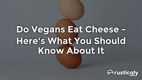 What cheese does a vegan eat